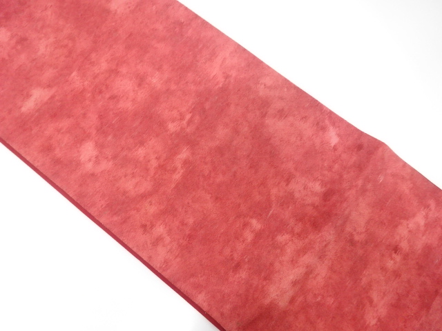 JAPANESE KIMONO / ANTIQUE FUKURO OBI / SILK / WEAVE PATTERN